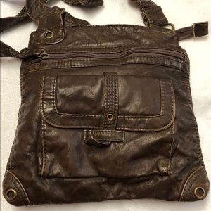 Faux Leather Crossbody
